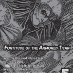 Fortitude of the Armored Titan alt art