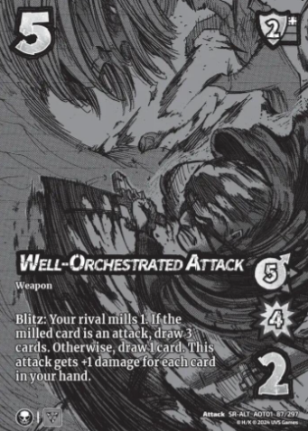 Well-Orchestrated Attack Alt Art