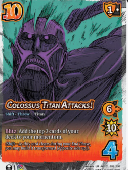 Colossus titan attacks