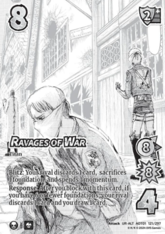 Ravages of War alt art