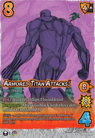 Armored Titan Attacks
