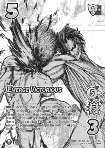 Emerge Victorious alt art