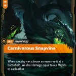 Carnivorous Snapvine