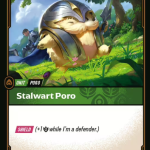 Stalwart Poro