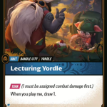 Lecturing Yordle