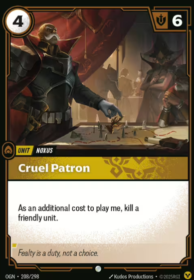 Cruel Patron