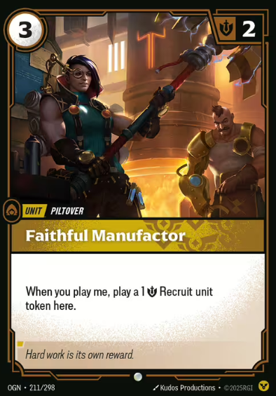 Faithful Manufactor