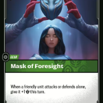 Mask of Foresight