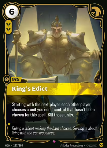 King’s Edict
