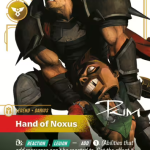 Hand of Noxus signed variant